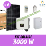 Kit solaire 3330Wc 230V autoconsommation (On-Grid)