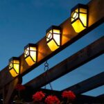Paque 4 Appliques solaires jaune – Image 8