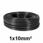 Câble solaire noir  1x10mm²